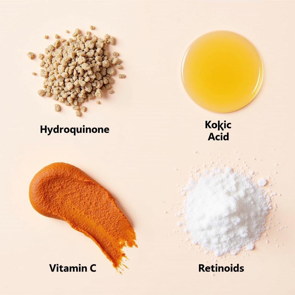 Ingredients in Pigmentation Removal Creams