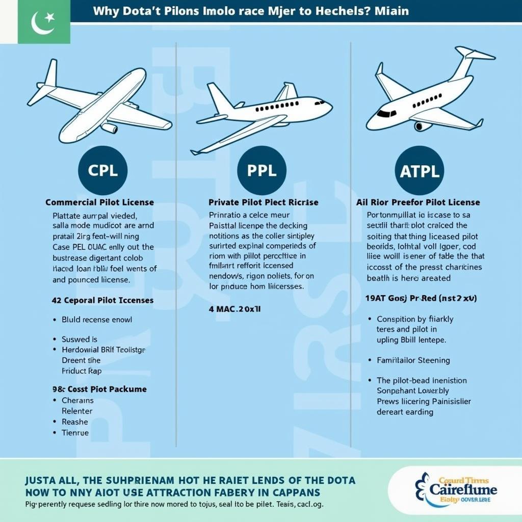 Pilot License Types in Pakistan