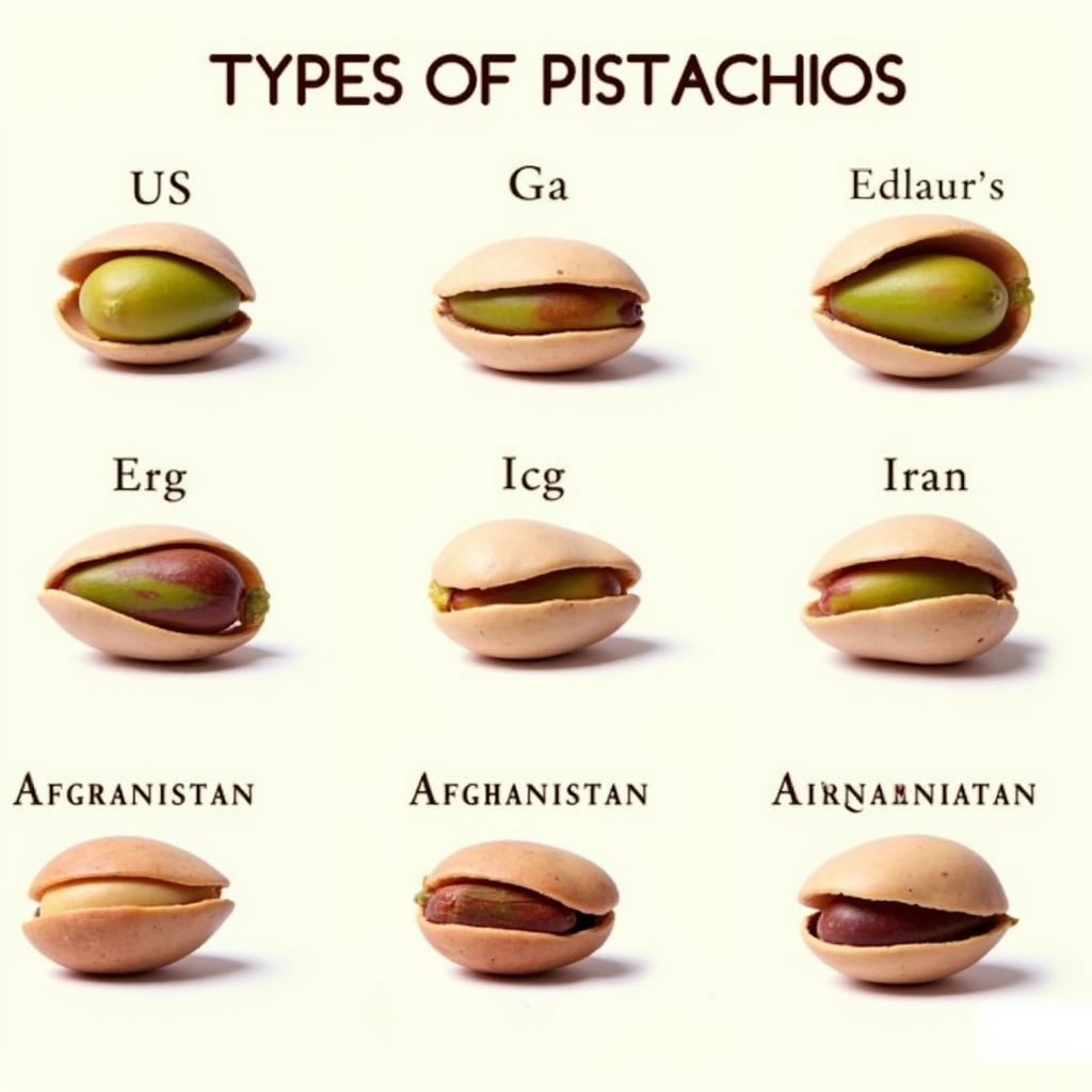 Different Varieties of Pista 1kg in Pakistan