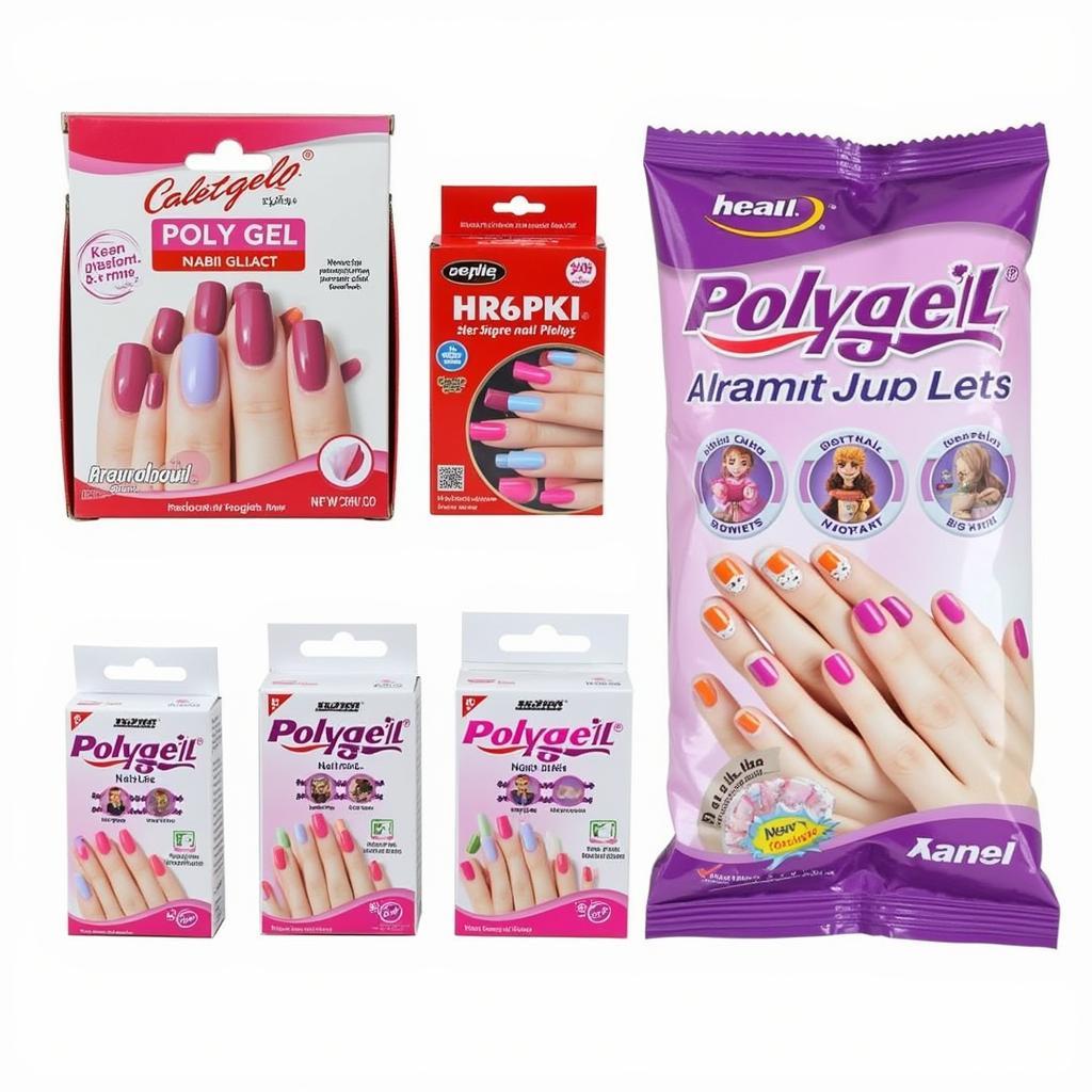 Different Polygel Nail Kit Brands