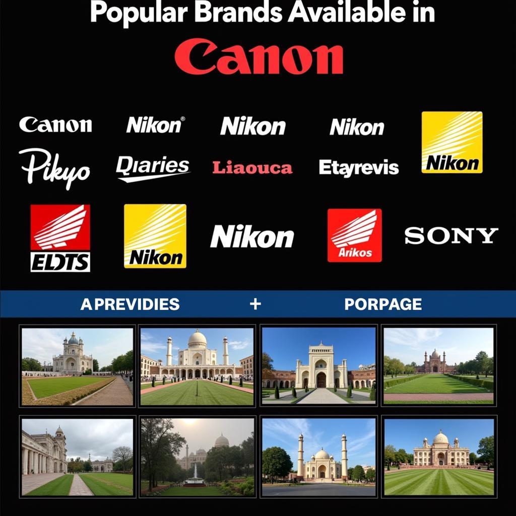 Popular Camera Brands in Pakistan