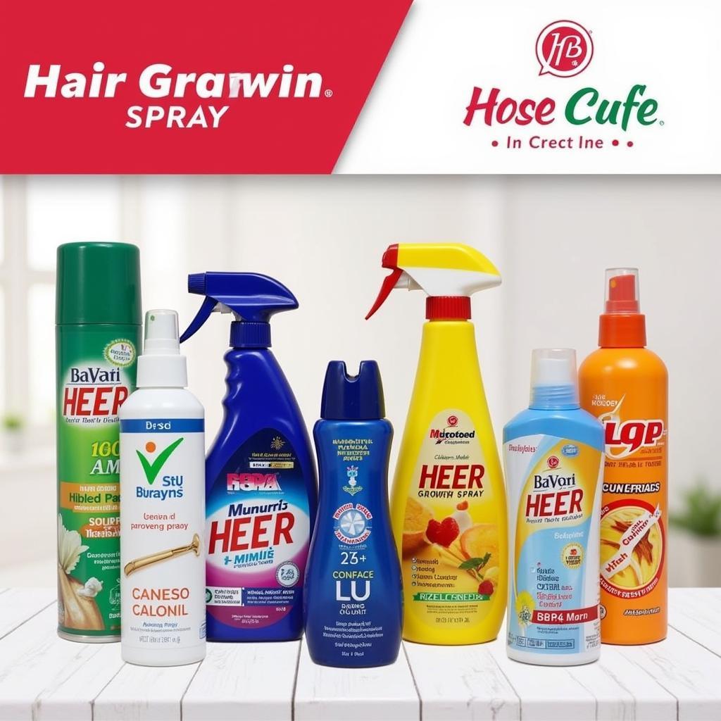 Popular Hair Growth Sprays in Pakistan