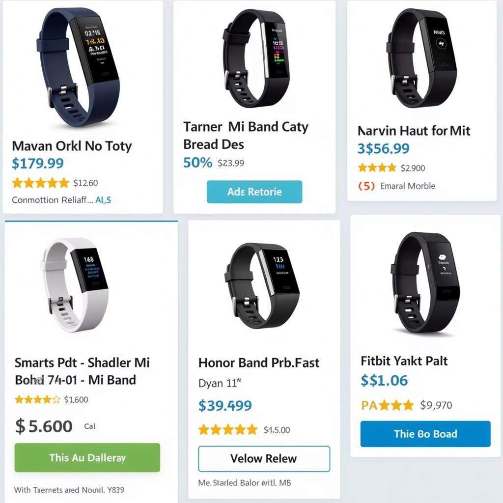 Popular Smart Band Models in Pakistan