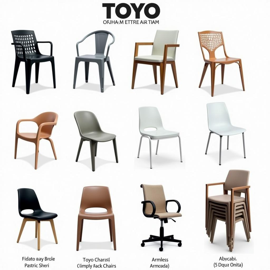 Popular Toyo Chair Models Available in Pakistan