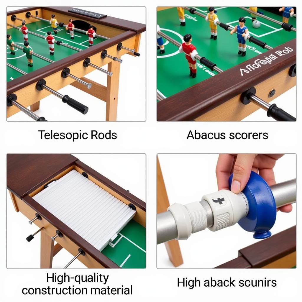 Premium Hand Football Table Features