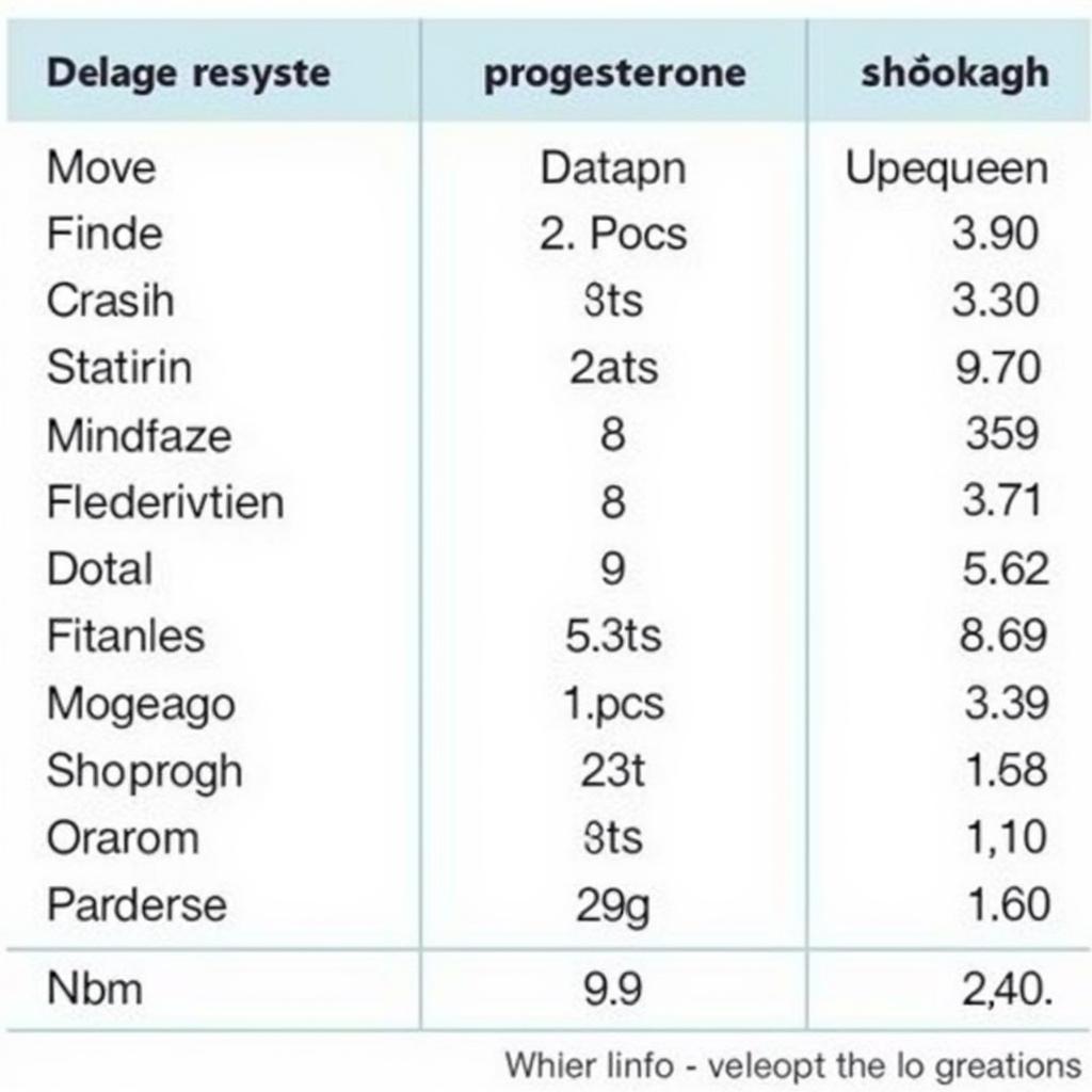 Progesterone Injection Price List in Pakistan