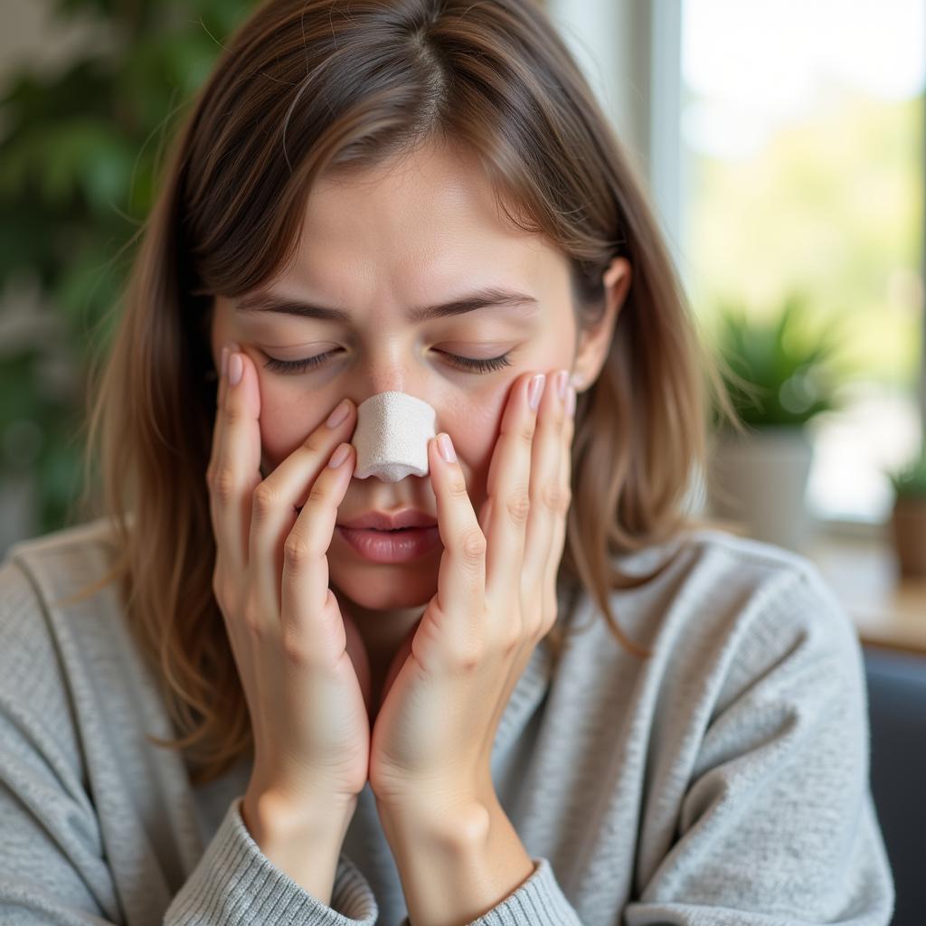 Pseudoephedrine providing relief from nasal congestion