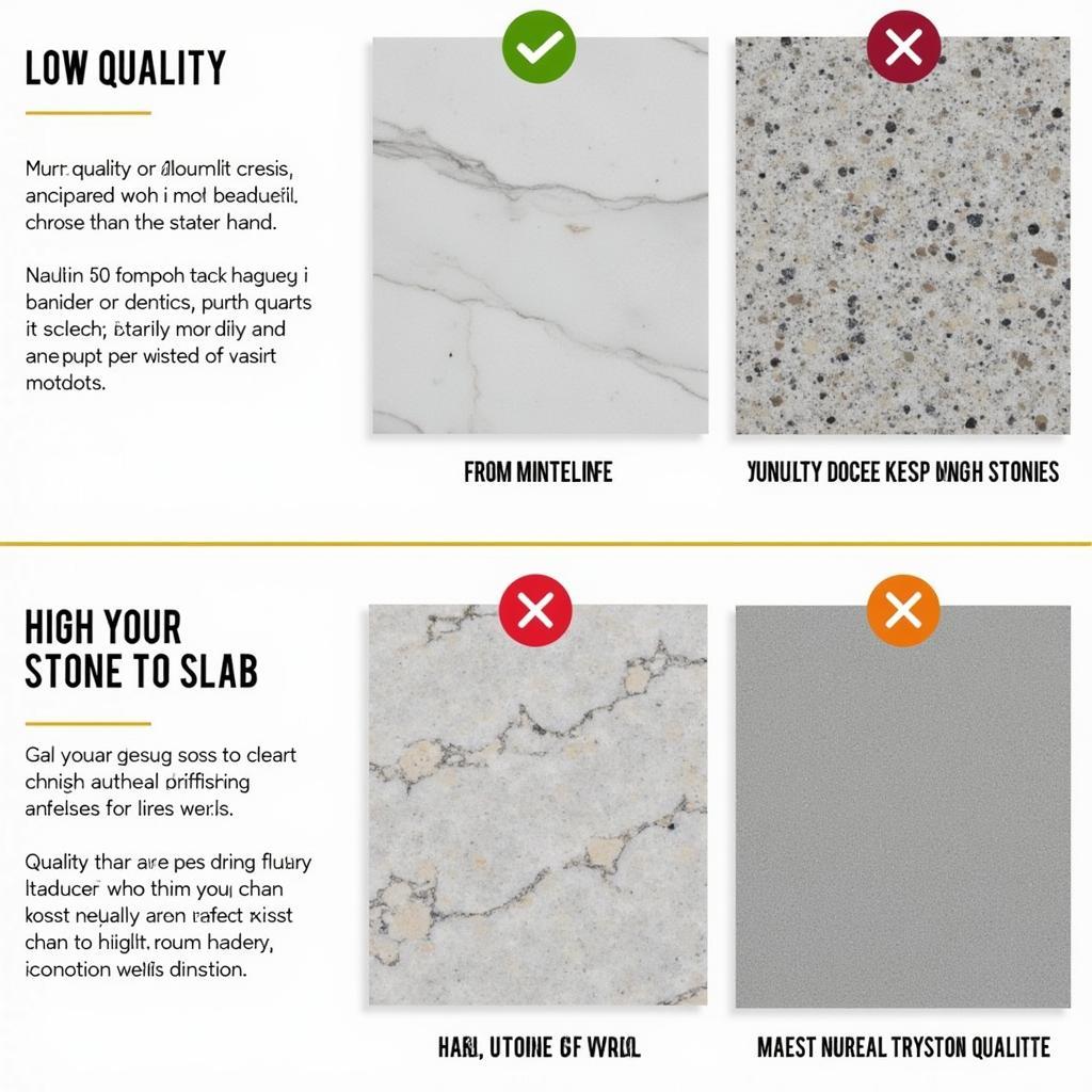 Comparing Different Quartz Stone Qualities