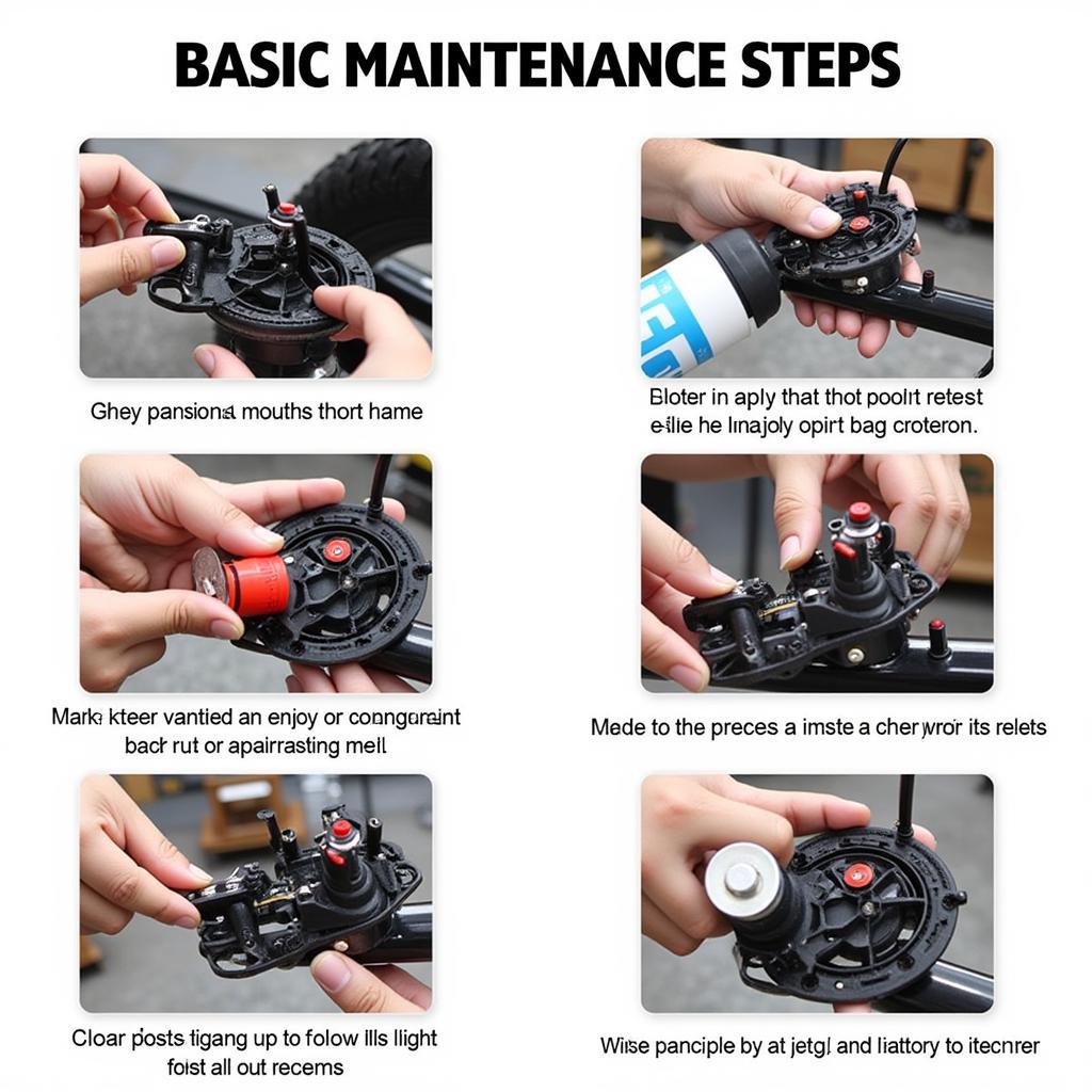 Maintaining a Remote Control Bike