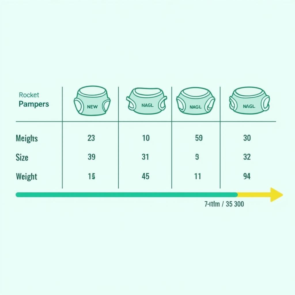 Rocket Pampers Size Chart