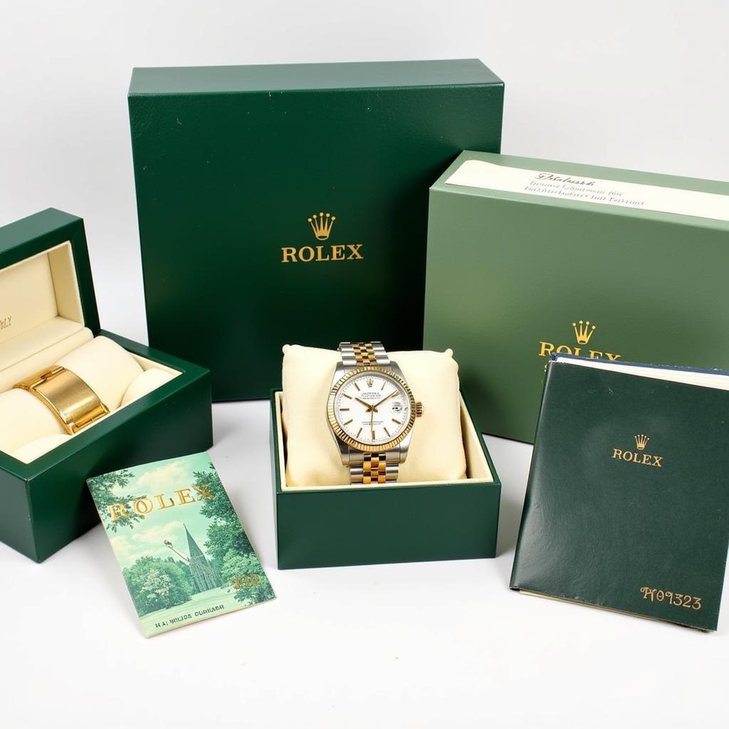 Rolex 16233 with its original box and papers