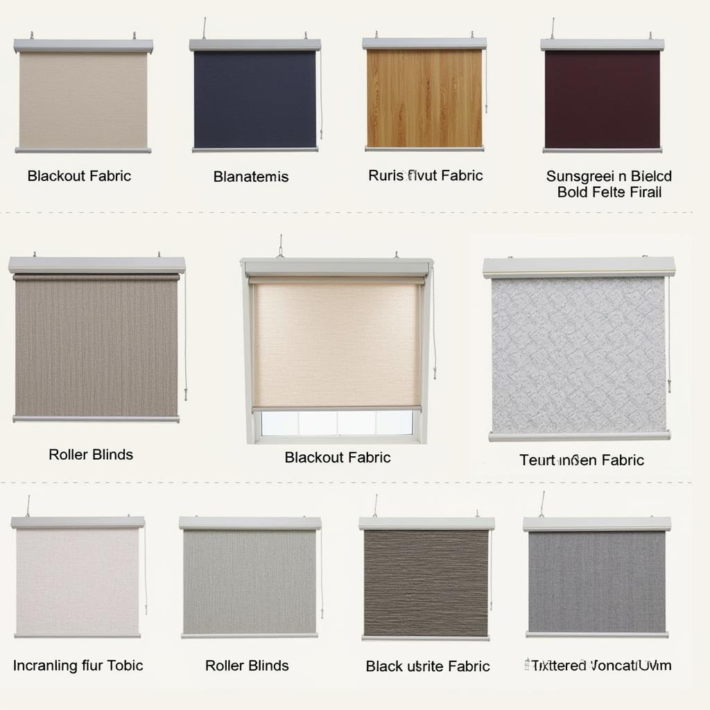 Variety of Roller Blinds in Pakistan