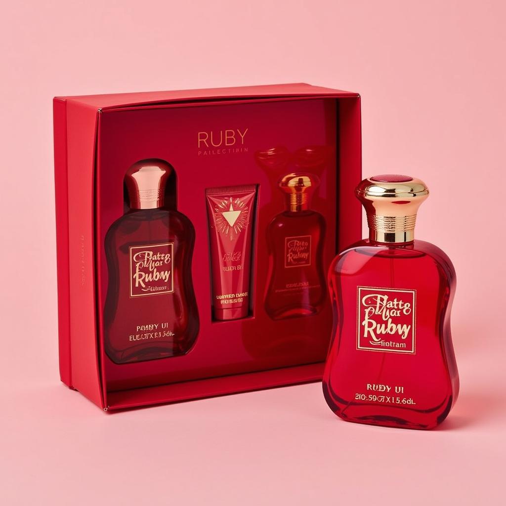 Ruby Perfume Gift Set in Pakistan