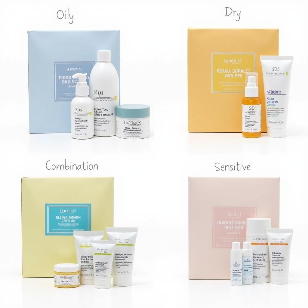 SB Facial Kits for Different Skin Types