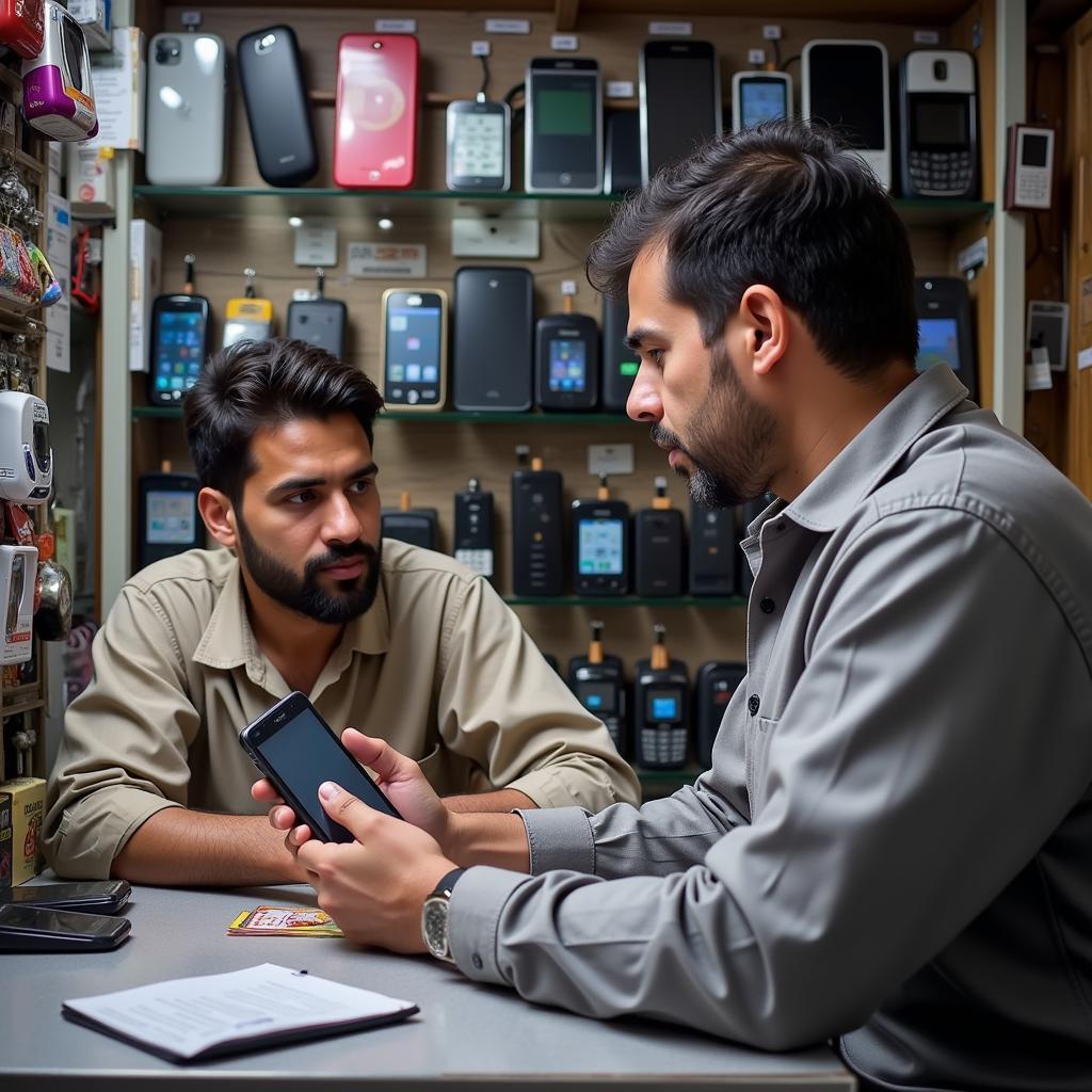 Selling Your Used Mobile Phone at a Local Shop in Pakistan