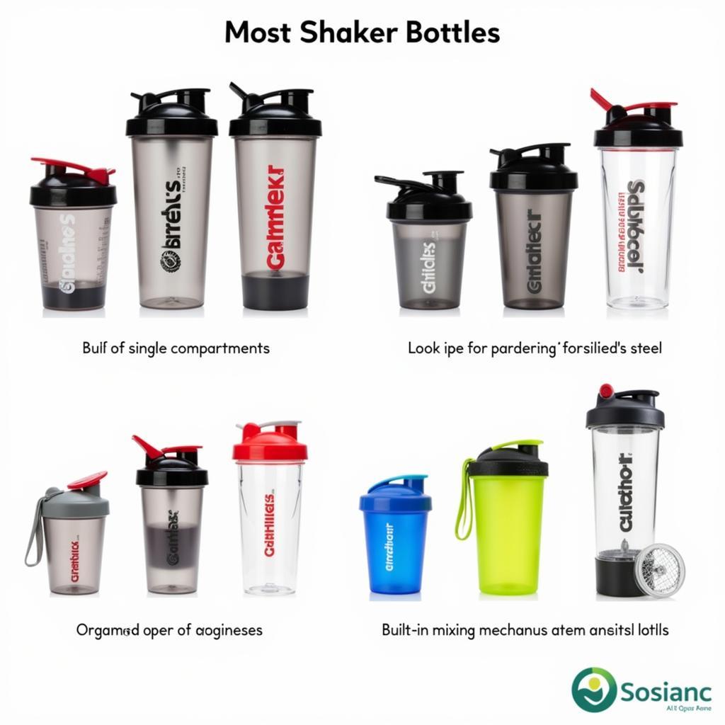 Different Types of Shaker Bottles Available in Pakistan