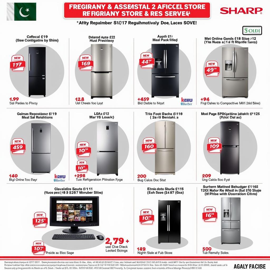 Sharp Refrigerator Retailers in Pakistan