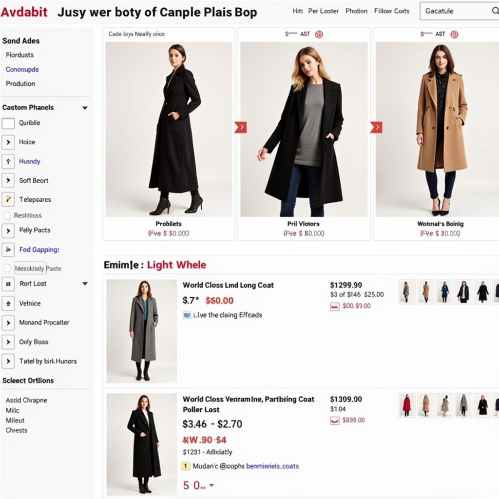 Shopping for long coats online in Pakistan.