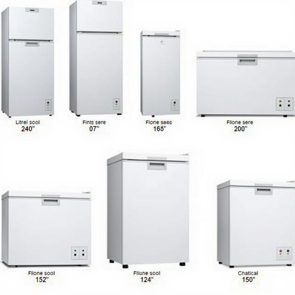 Single Door Deep Freezer Sizes in Pakistan