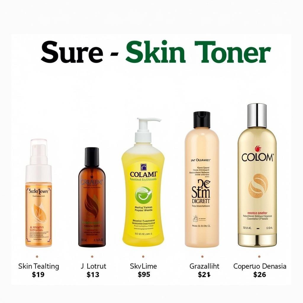 Skin toner prices in Pakistan vary based on brand and ingredients.