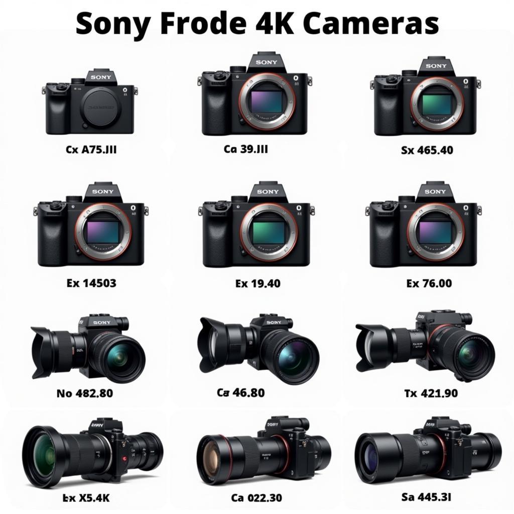 Sony 4K Camera Models Available in Pakistan