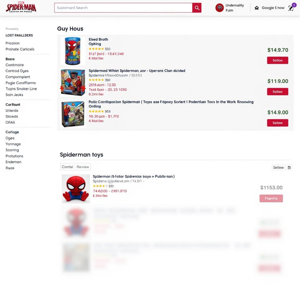 Buying Spiderman Toys Online in Pakistan