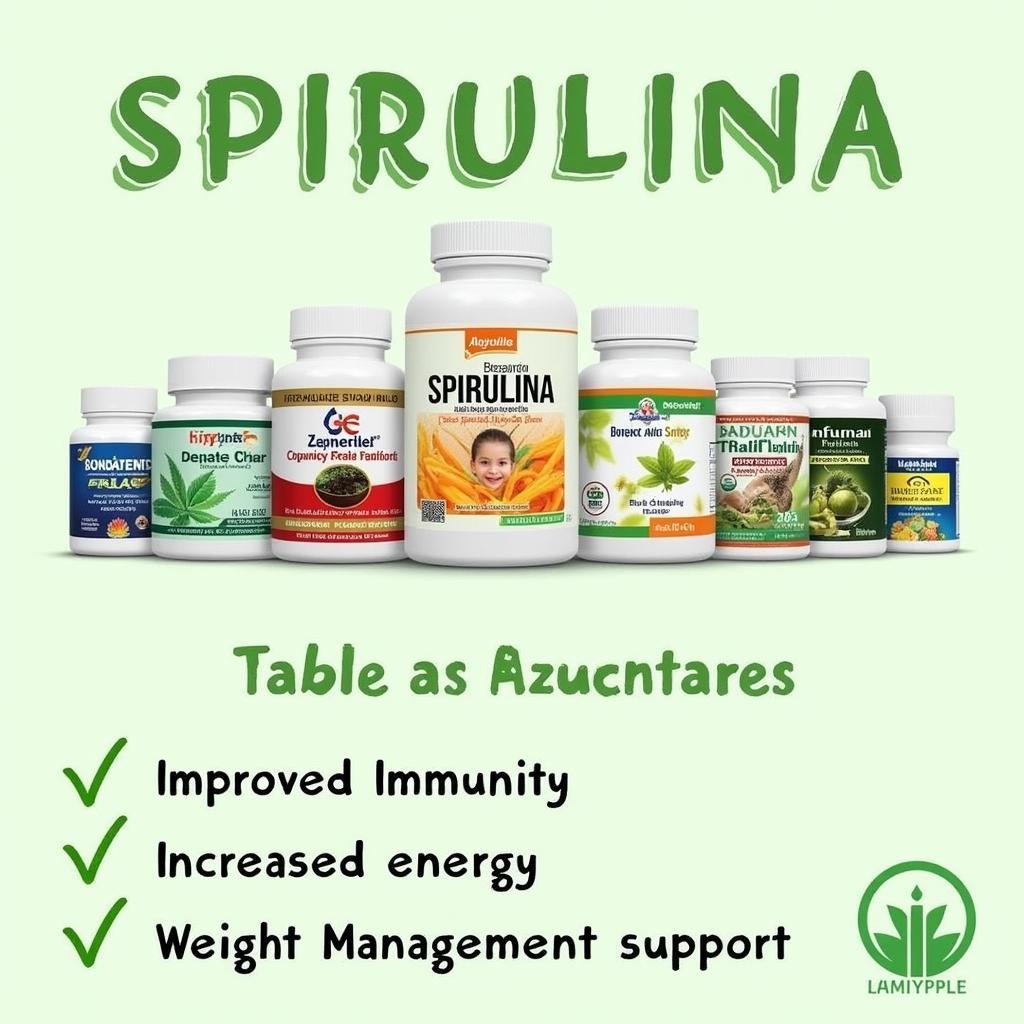 Spirulina tablets and their health benefits in Pakistan