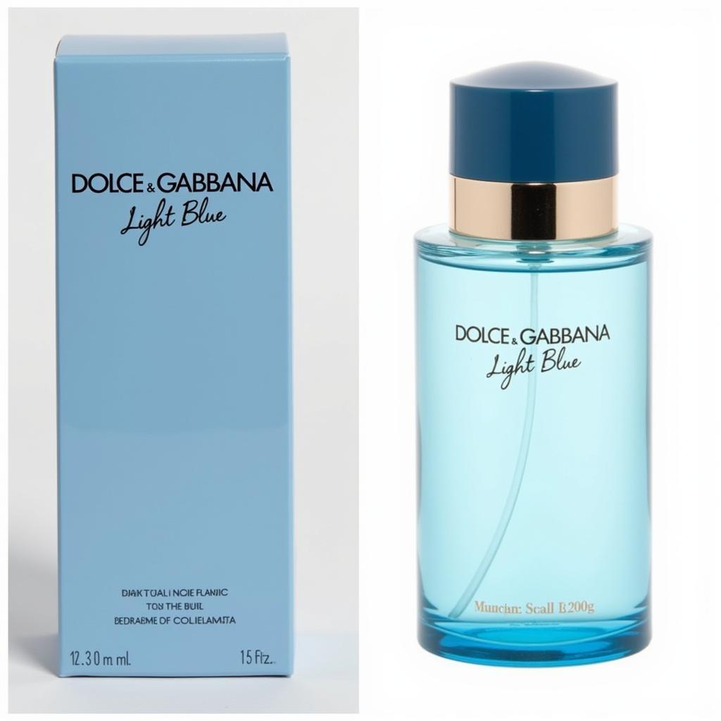 Spotting Fake Dolce & Gabbana Light Blue