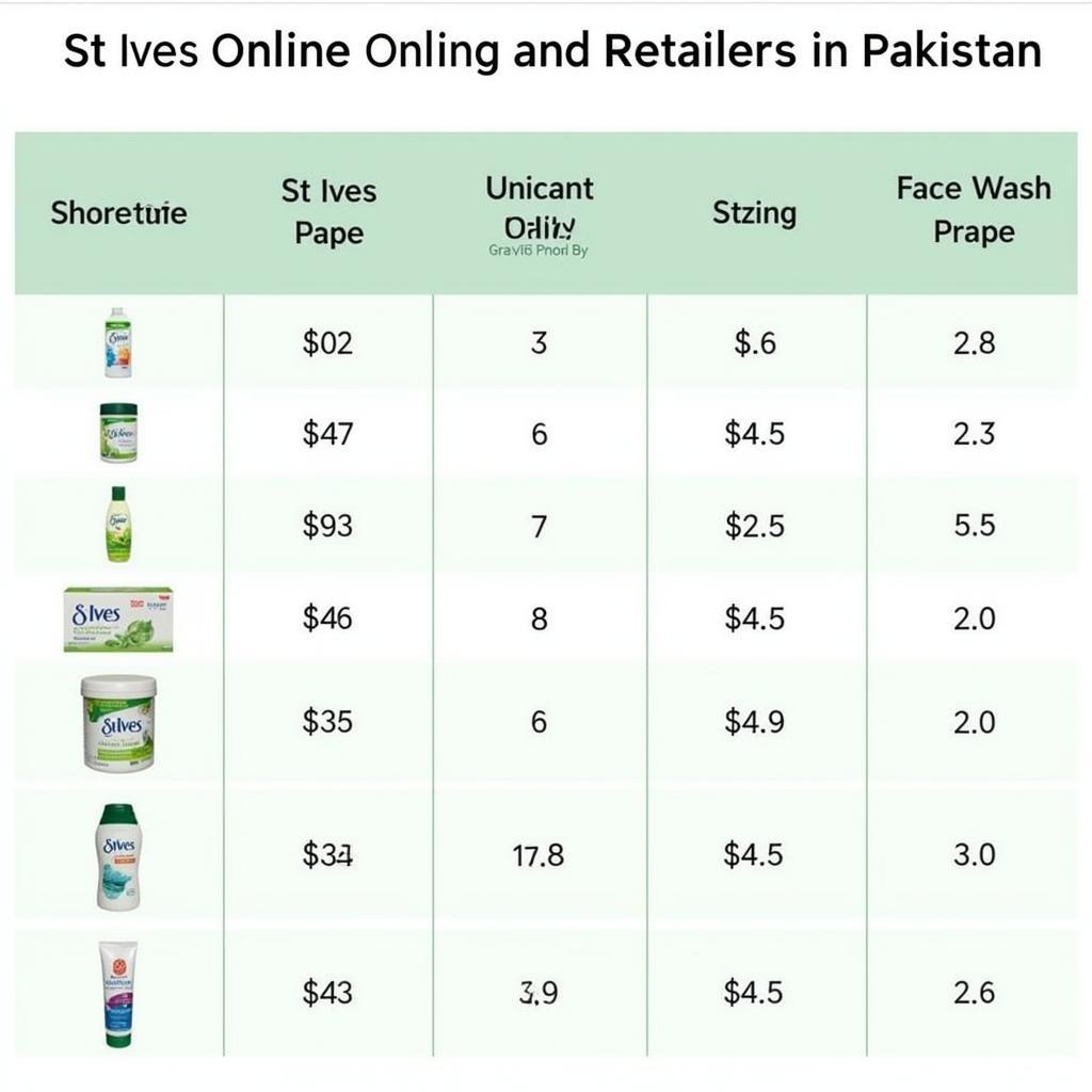 St Ives Face Wash Price Comparison in Pakistan