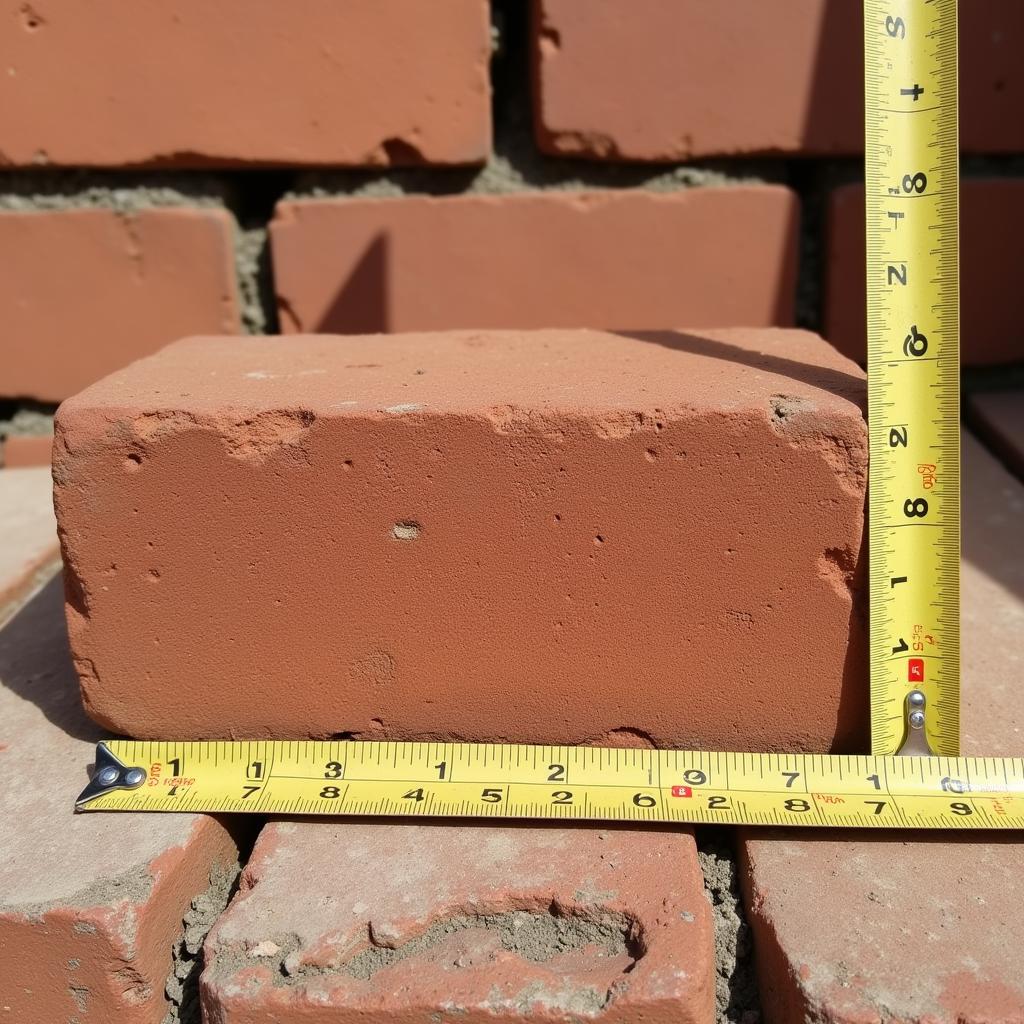 Standard Brick Size in Pakistan: A Visual Guide