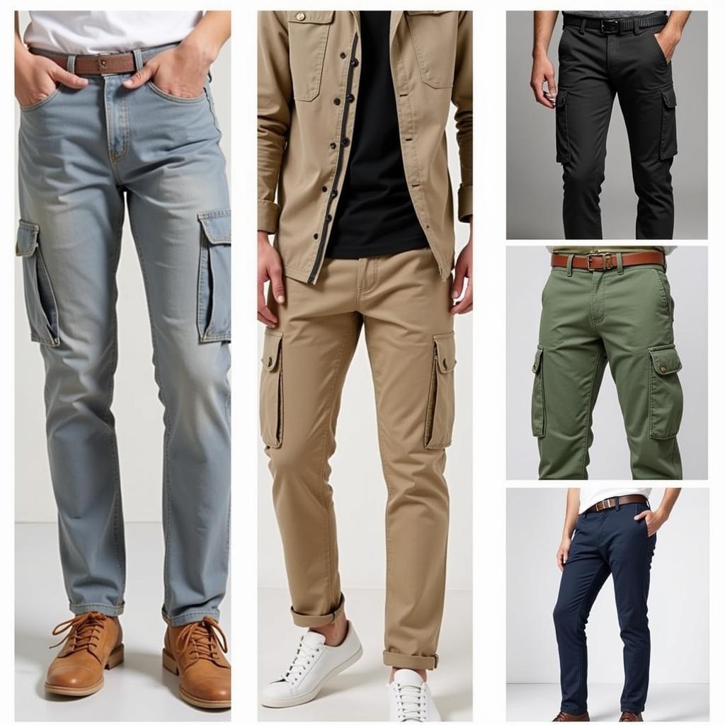 Stylish Cargo Trousers Available in Pakistan