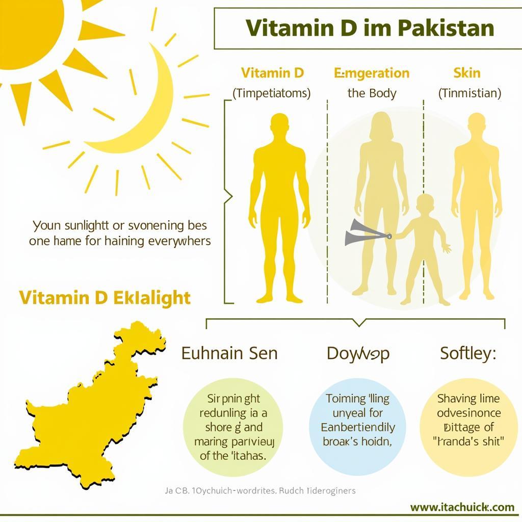 Sunlight and Vitamin D in Pakistan: Factors affecting Vitamin D production.