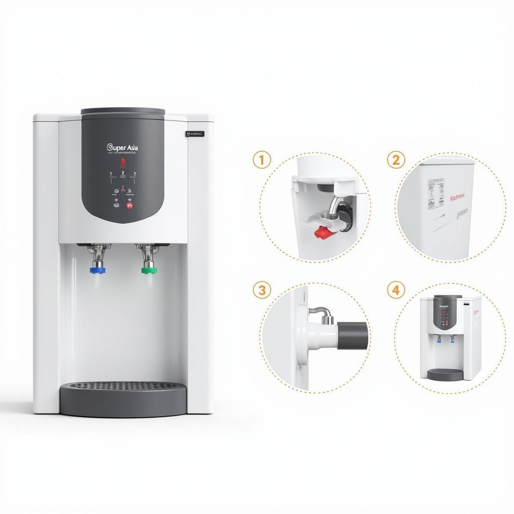 Super Asia Top Loading Water Dispenser