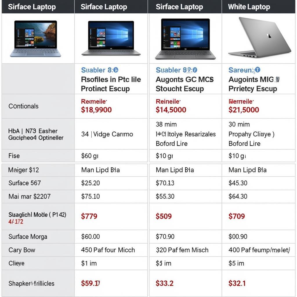 Surface Laptop Price Comparison in Pakistan