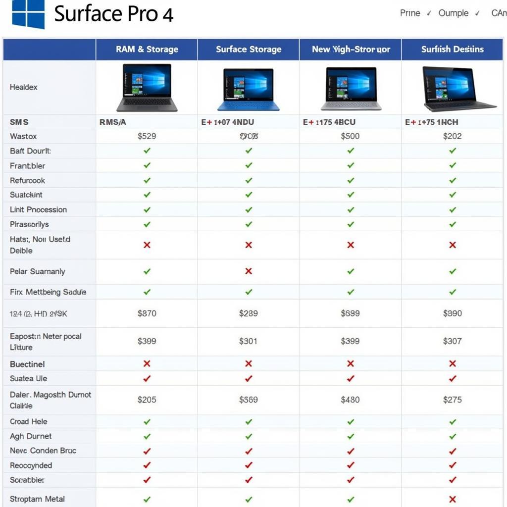 Surface Pro 4 Price Comparison in Pakistan