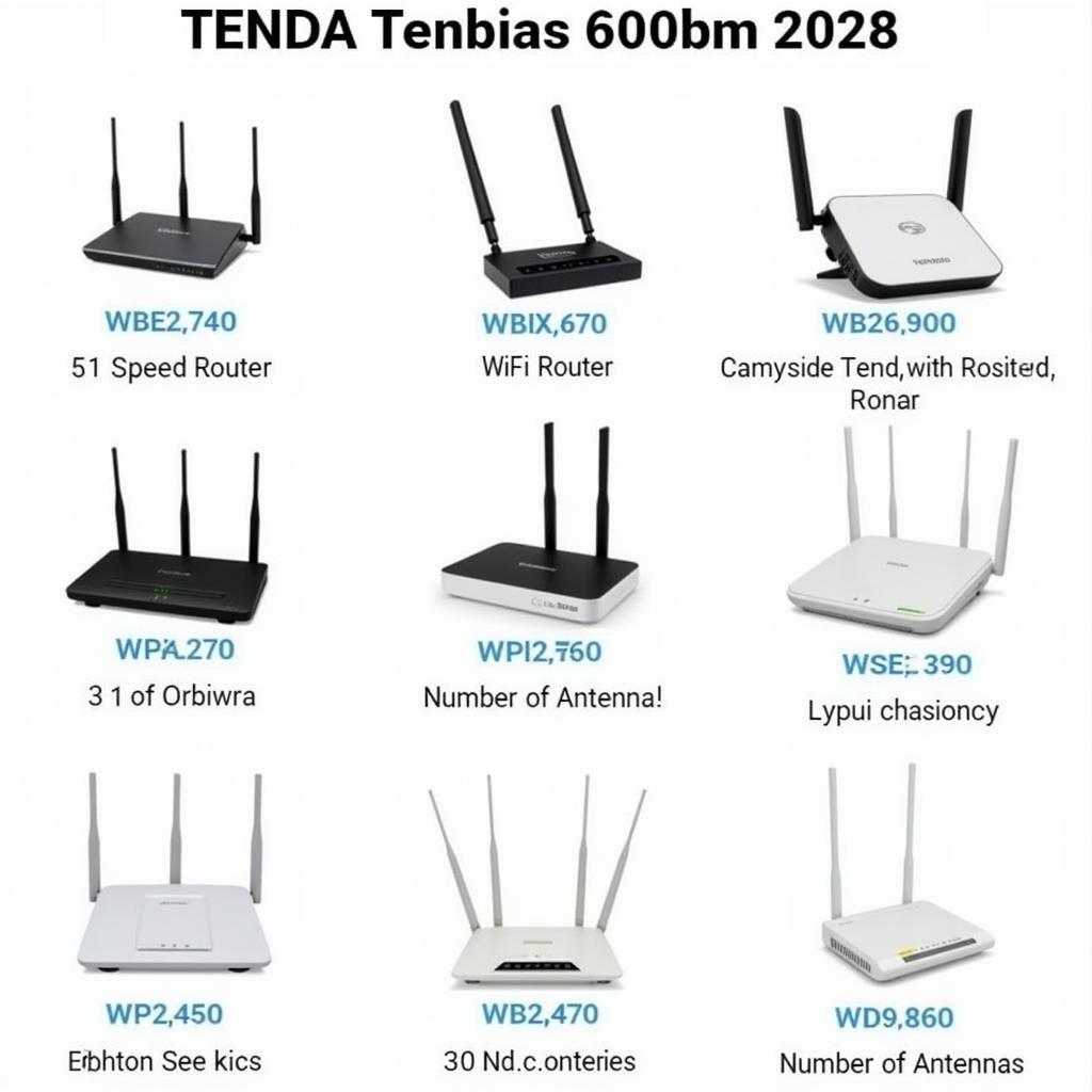 Tenda Router Price in Pakistan - Image showing various Tenda routers available in Pakistan, highlighting their features and price ranges.