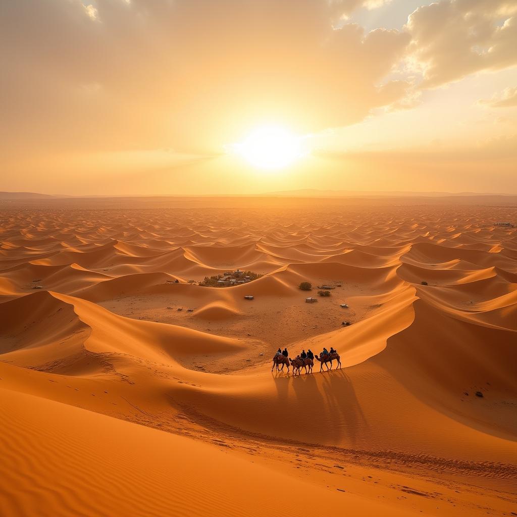 The Thar Desert in Pakistan