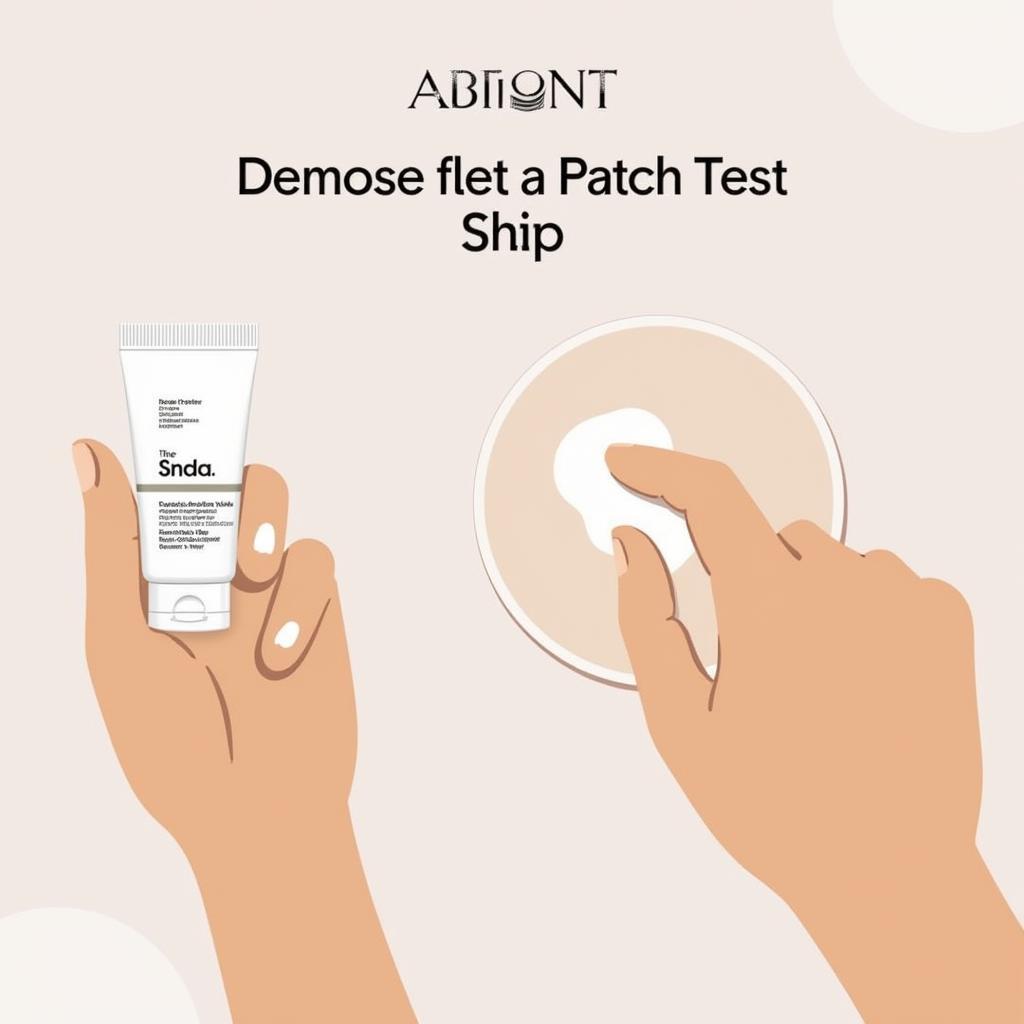 The Ordinary Patch Test Demonstration