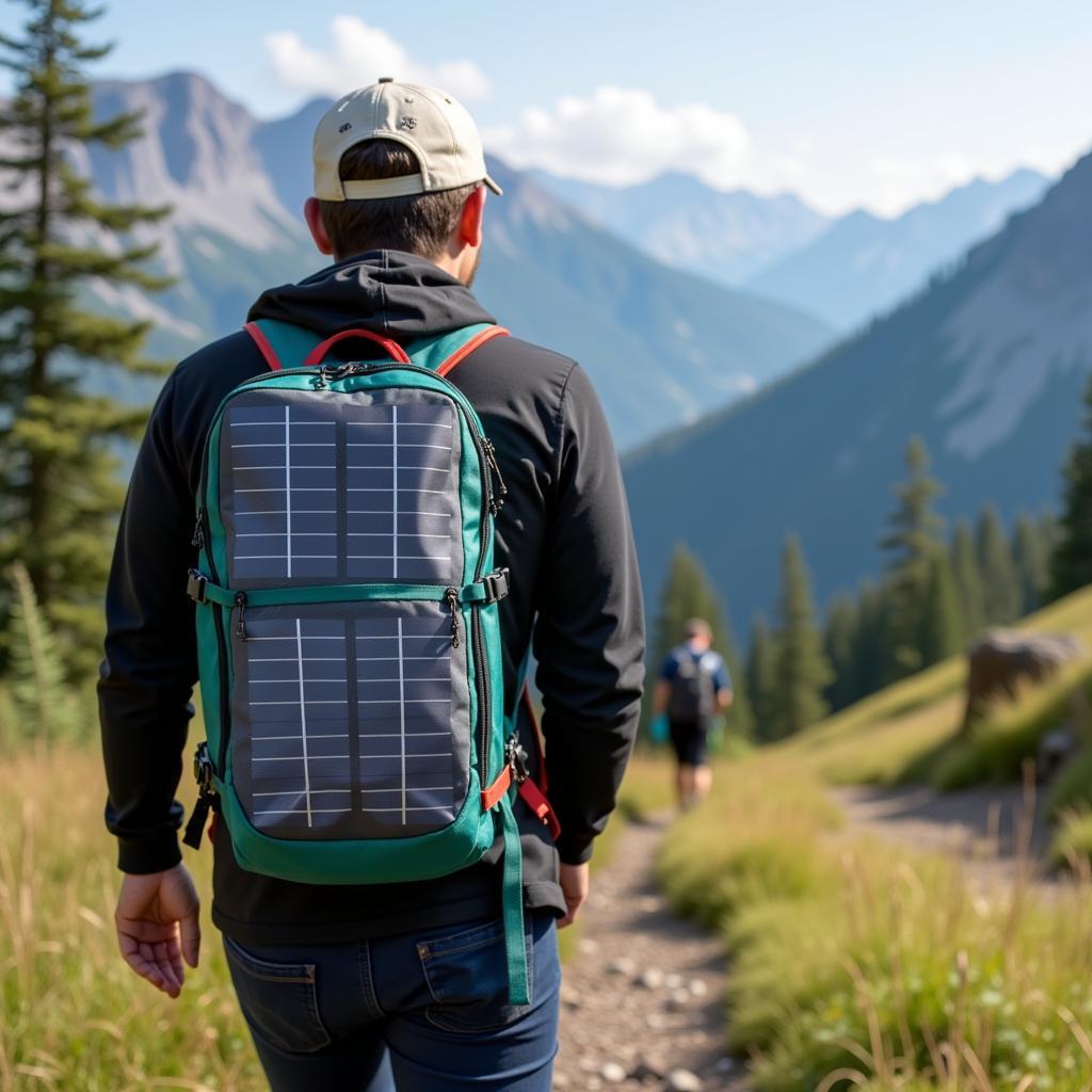 Thin-Film Solar Panel for Backpacking