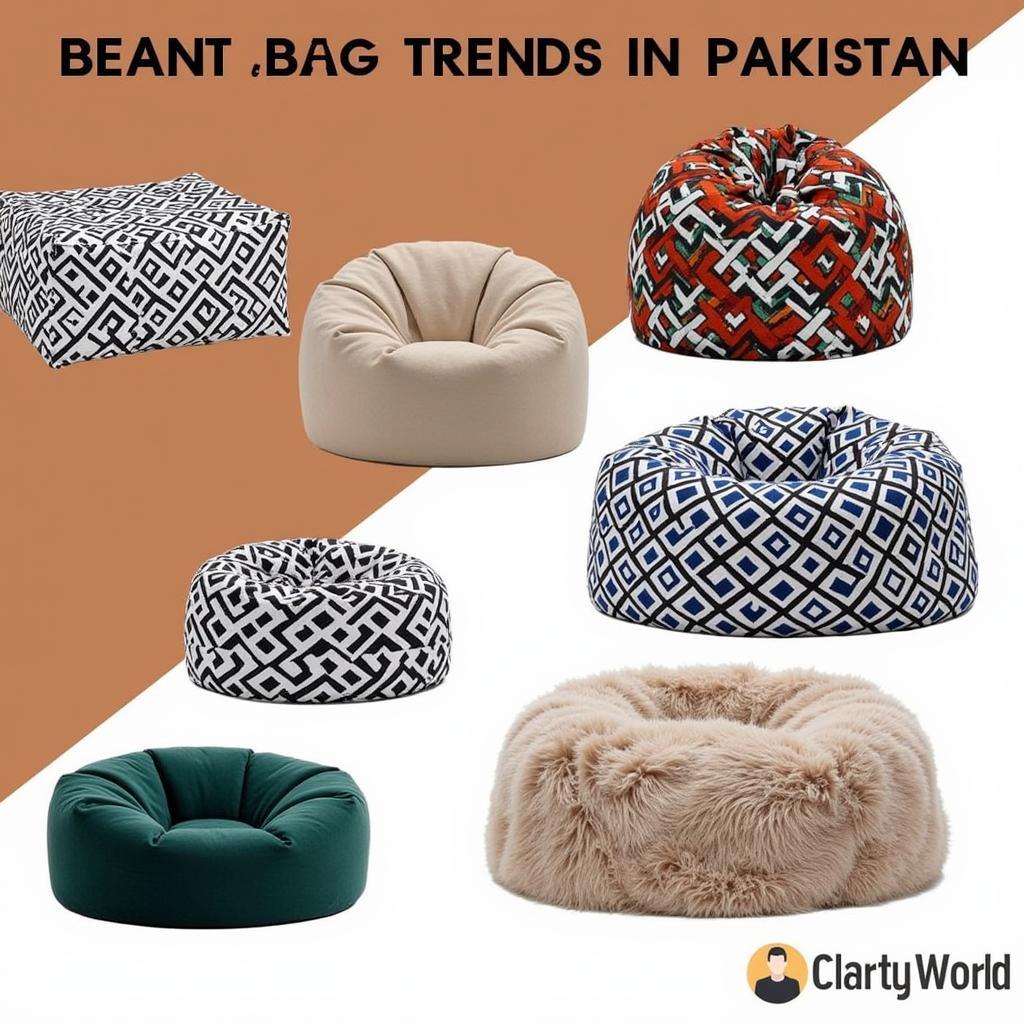 Trendy Bean Bag Designs in Pakistan