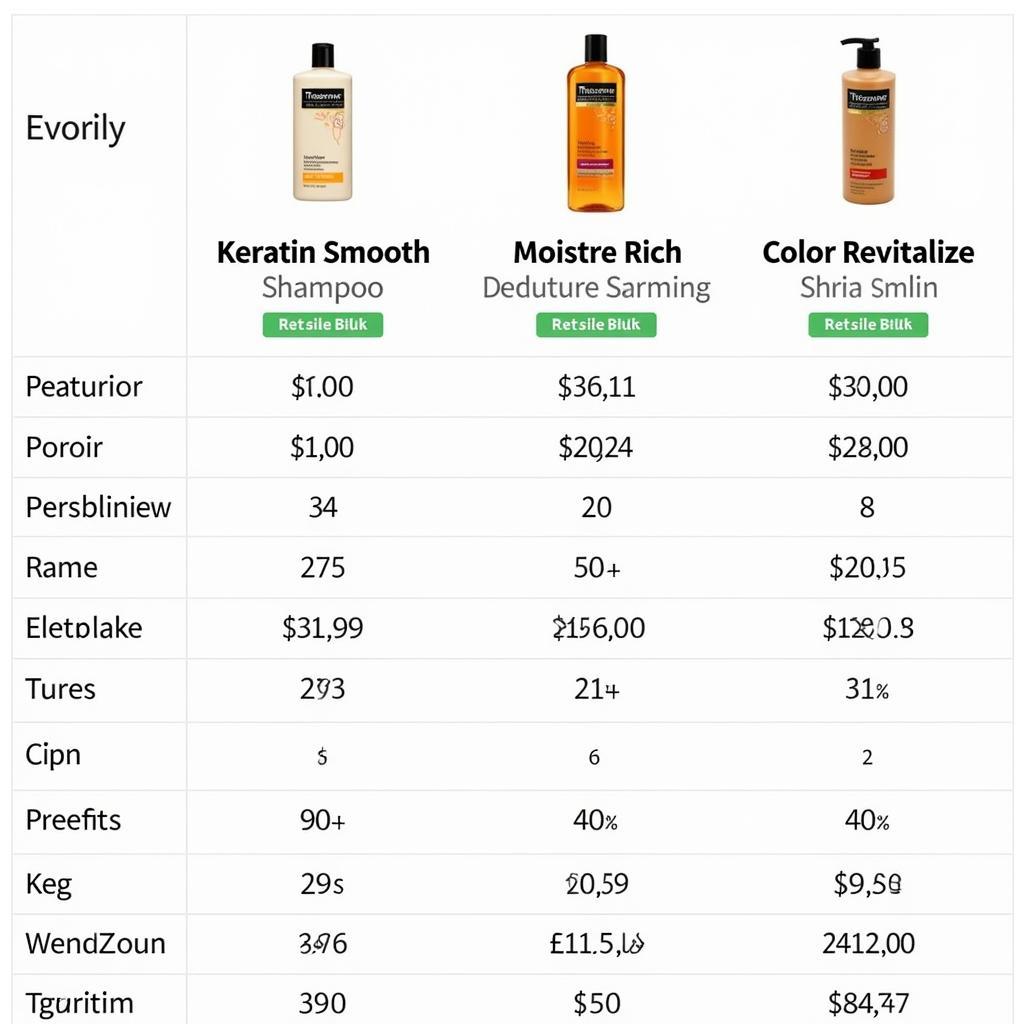 Tresemme Shampoo Price Comparison in Pakistan