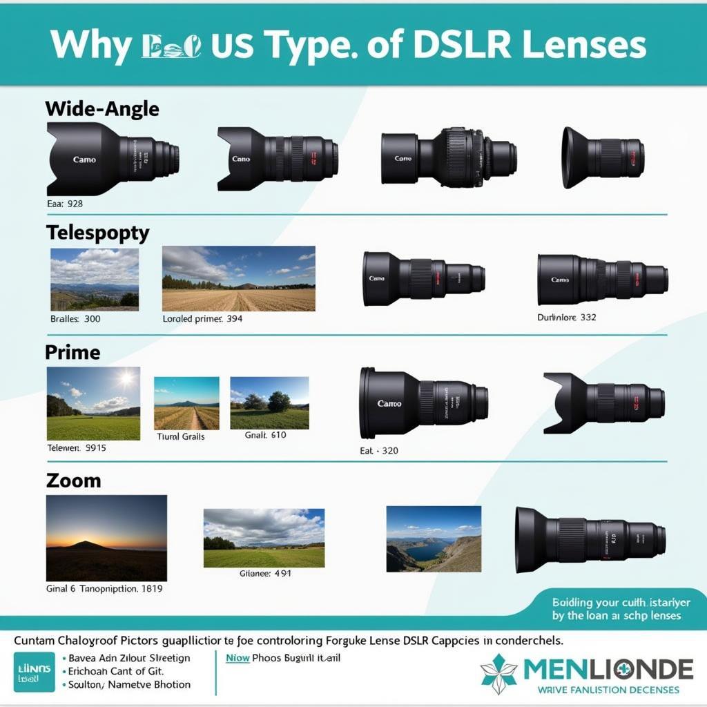 Types of DSLR Lenses