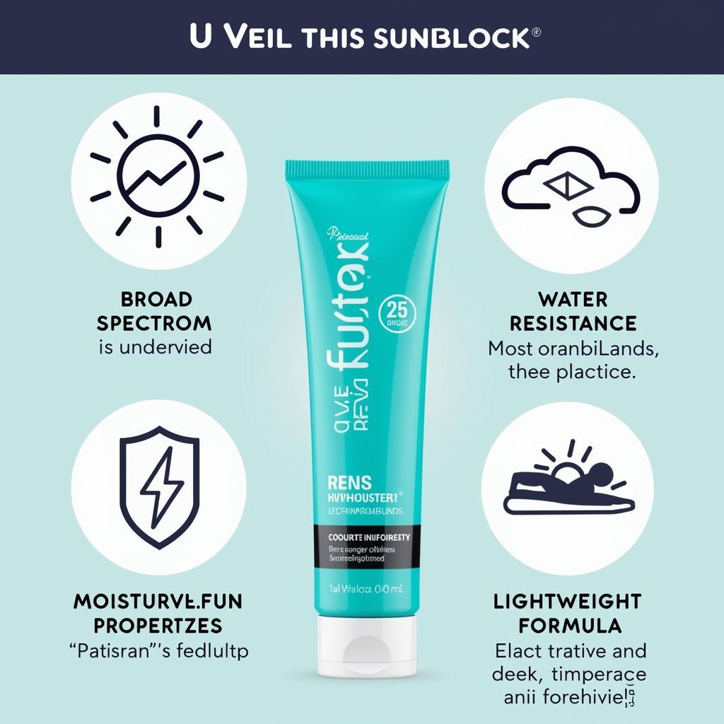 U Veil Sunblock Features and Benefits