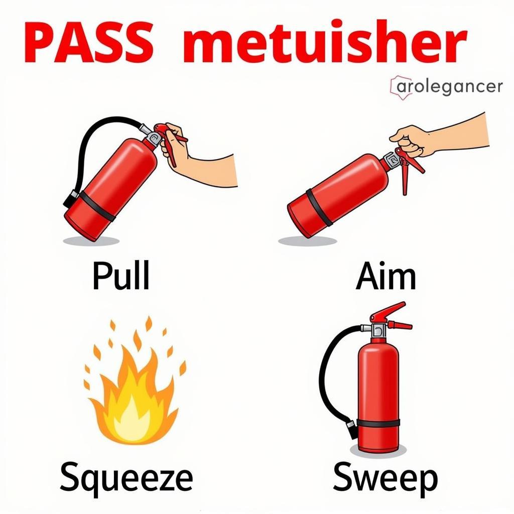 Using a Fire Extinguisher with the PASS Method