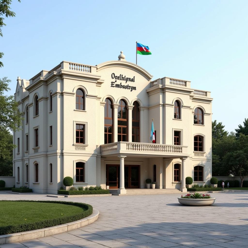 Uzbekistan Embassy Building in Islamabad, Pakistan