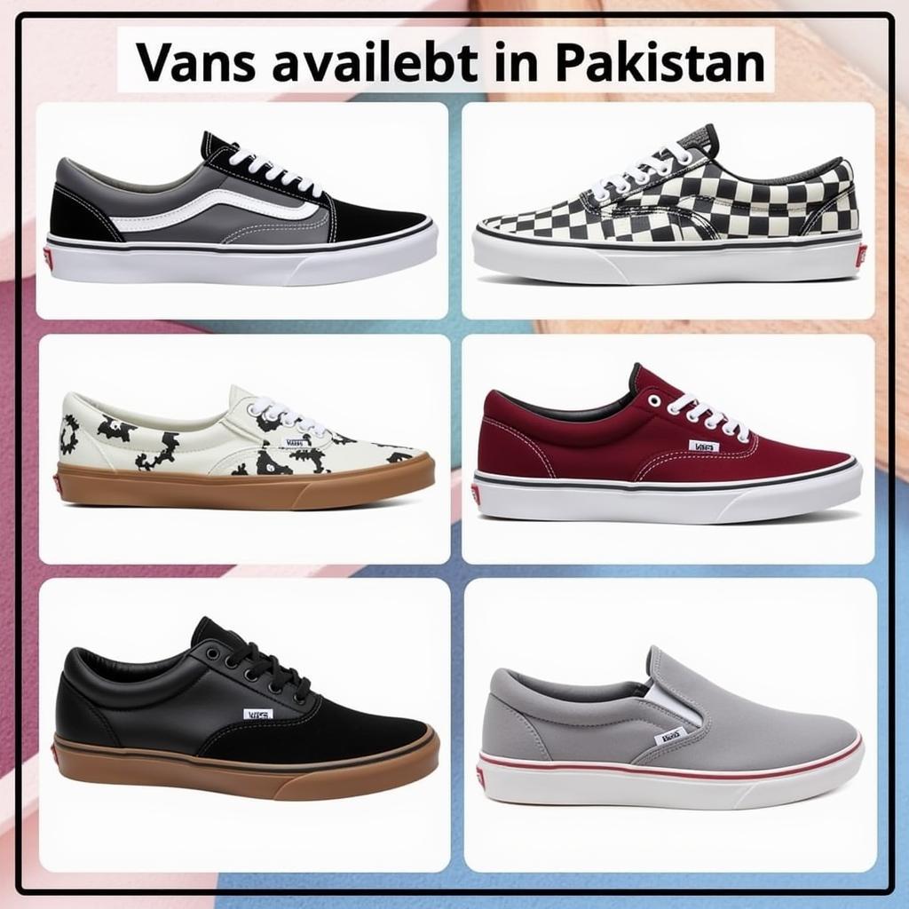 Different Vans Styles Available in Pakistan