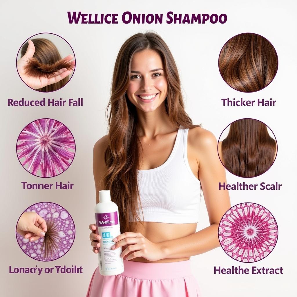 Wellice Onion Shampoo Benefits