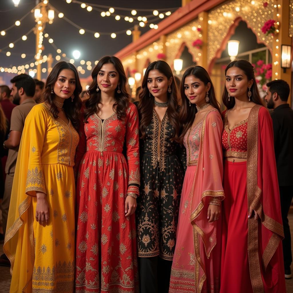 Western-Inspired Festive Wear in Pakistan