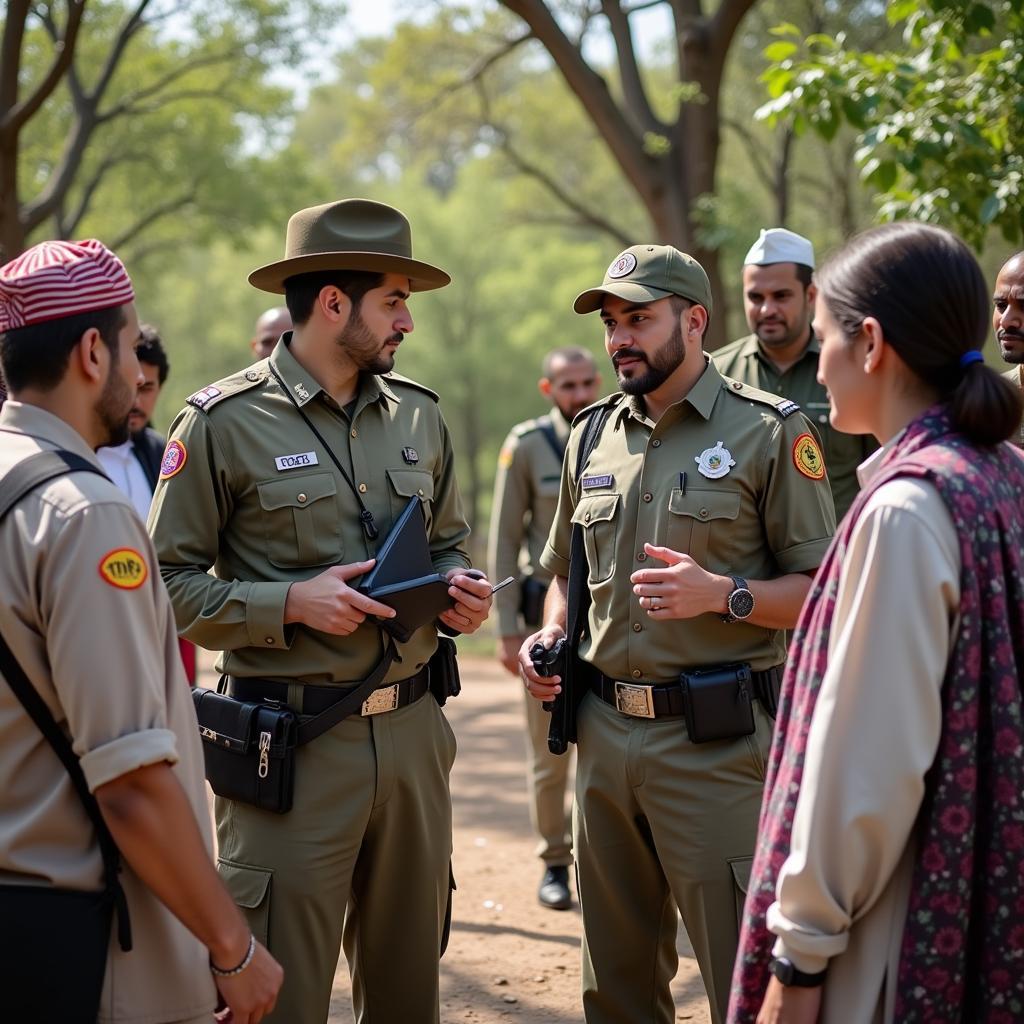 Wildlife Officer Engaging with the Community in Pakistan