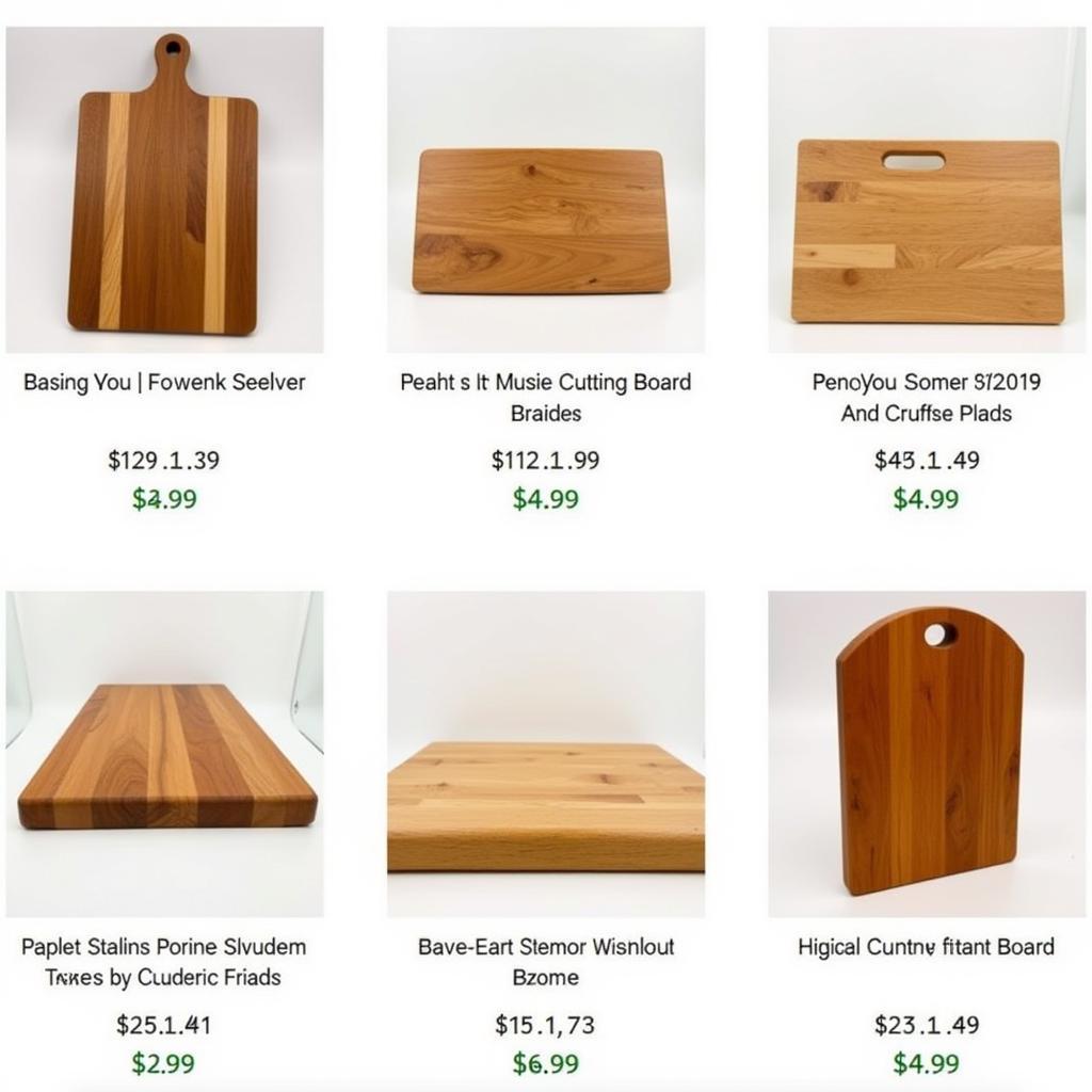 Wooden Cutting Board Prices in Pakistan